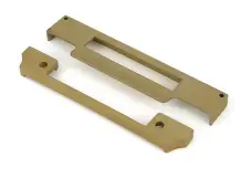 51397 From the Anvil Satin Brass ½" Rebate Kit for Euro Sashlock