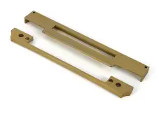 51812 From the Anvil Satin Brass ½" Rebate Kit for Euro Din Sashlock