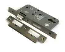 51801 From the Anvil Aged Brass Euro Din Sashlock - 60mm Backset/72mm Centres