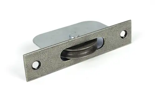 Click Here To Enlarge This Photo Of 50914 From the Anvil Pewter Square Ended Sash Pulley 75kg