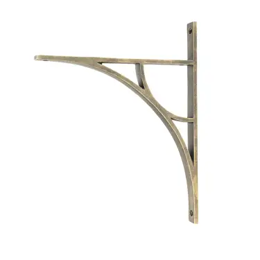 Click Here To Enlarge This Photo Of 51178 From the Anvil Burnished Brass Tyne Shelf Bracket (314mm x 250mm)