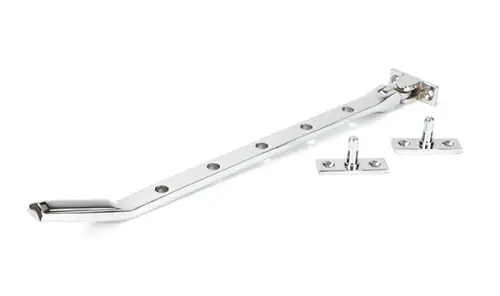 Click Here To Enlarge This Photo Of 51910 From the Anvil Polished Chrome Art Deco 12" Casement Stay