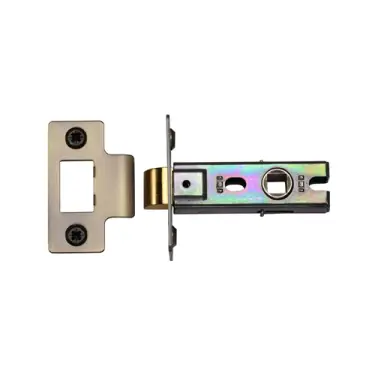 Click Here To Enlarge This Photo Of YKTL2N-AT M.Marcus York Tubular Latch 2 ½" Antique Brass Finish