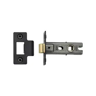 YKTL2N-BLK M.Marcus York Tubular Latch 2 ½" Matt Black Finish
