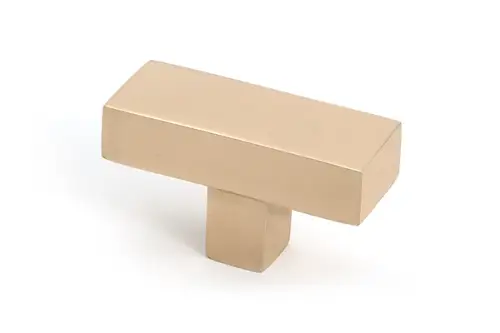 Click Here To Enlarge This Photo Of 51863 From the Anvil Polished Bronze Albers T-Bar Knob - 50mm