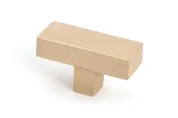 51863 From the Anvil Polished Bronze Albers T-Bar Knob - 50mm