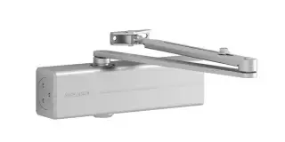 DC200A ASSA ABLOY Overhead Door Closer Variable Size 2-4 with Backcheck Silver