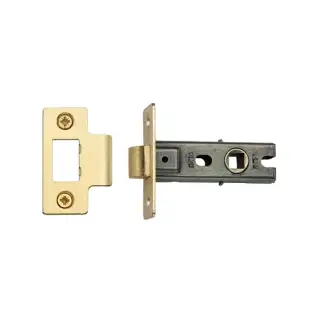YKTL2N-SB M.Marcus York Tubular Latch 2 ½" Satin Brass Finish