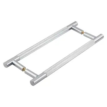 Click Here To Enlarge This Photo Of JV1803PCB2B Frelan Hardware Jedo 'Venice' Linear 300mm x 19mm Pull Handles - Polished Chrome (Back to Back Pair)