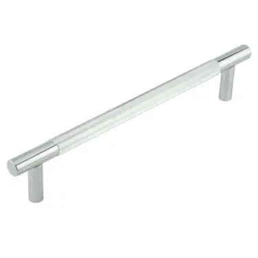 Click Here To Enlarge This Photo Of JV1803PCFF Frelan Hardware Jedo 'Venice' Linear 300mm x 19mm Pull Handle - Polished Chrome (Secret Fixing)