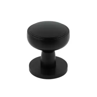 JV801MB Frelan Hardware Jedo 'Classic' Matt Black Mortice Knob