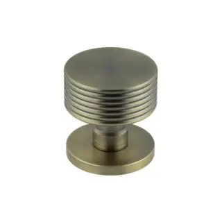 JV802AB Frelan Hardware Jedo 'Ribbon' Antique Brass Mortice Knob