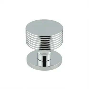 Click Here To Enlarge This Photo Of JV802PC Frelan Hardware Jedo 'Ribbon' Polished Chrome Mortice Knob