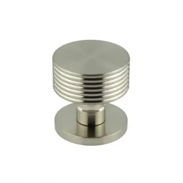 Click Here To Enlarge This Photo Of JV802SN Frelan Hardware Jedo 'Ribbon' Satin Nickel Mortice Knob