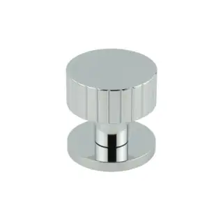 JV803PC Frelan Hardware Jedo 'Cog' Polished Chrome Mortice Knob
