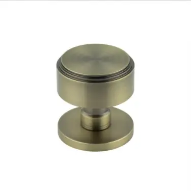 Click Here To Enlarge This Photo Of JV804AB Frelan Hardware Jedo 'Step' Antique Brass Mortice Knob