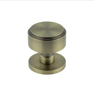 JV804AB Frelan Hardware Jedo 'Step' Antique Brass Mortice Knob