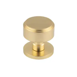 JV804SB Frelan Hardware Jedo 'Step' Satin Brass Mortice Knob