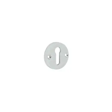 Click Here To Enlarge This Photo Of JV866PC Frelan Hardware Jedo Contemporary Polished Chrome Escutcheons for Mortice Knobs
