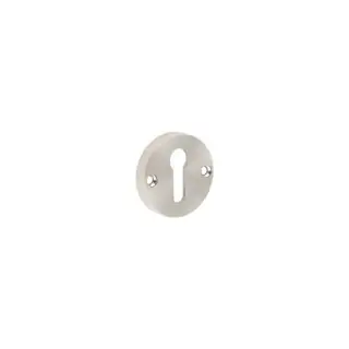 JV866SN Frelan Hardware Jedo Contemporary Satin Nickel Escutcheons for Mortice Knobs