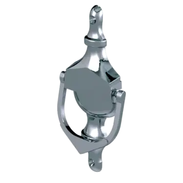 Click Here To Enlarge This Photo Of RH.DK.PNP - Rutland FRONTIER Collection Door Knocker Urn Style - Polished Nickel Plated
