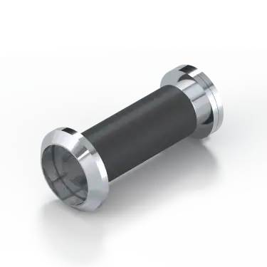 Click Here To Enlarge This Photo Of RH.DV.PNP - Rutland FRONTIER Collection Fire Rated Door Viewer Wide Angle c/w Intumescent Kit - Polished Nickel Plated