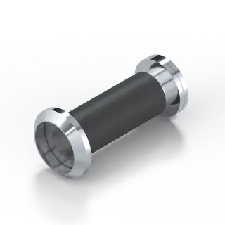 RH.DV.PNP - Rutland FRONTIER Collection Fire Rated Door Viewer Wide Angle c/w Intumescent Kit - Polished Nickel Plated
