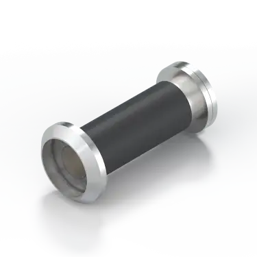Click Here To Enlarge This Photo Of RH.DV.SNP - Rutland FRONTIER Collection Fire Rated Door Viewer Wide Angle c/w Intumescent Kit - Satin Nickel Plated