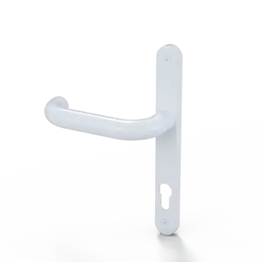 Click Here To Enlarge This Photo Of RH.RLB.WH - Rutland FRONTIER Collection 92mm Multipoint Lock Handle (SS304) White Powder Coated