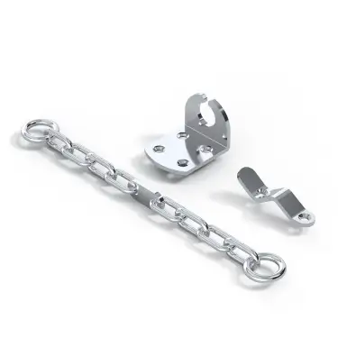 Click Here To Enlarge This Photo Of RH.SC.PNP - Rutland FRONTIER Collection TS003 Security Door Chain - Polished Nickel Plated