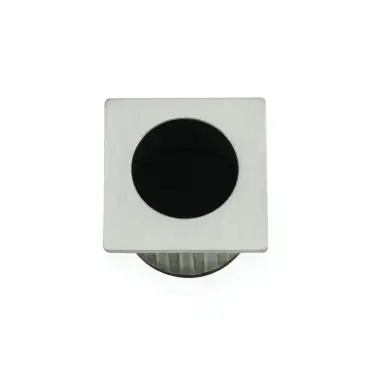 Click Here To Enlarge This Photo Of AW993SN - Alexander & Wilks Sliding Door Finger Edge Pull (Square)  - Satin Nickel