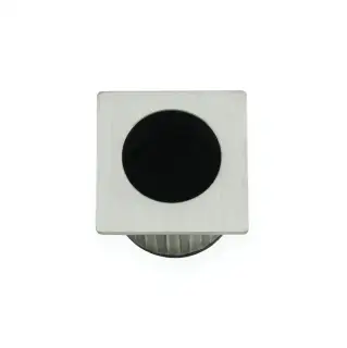 AW993SN - Alexander & Wilks Sliding Door Finger Edge Pull (Square)  - Satin Nickel