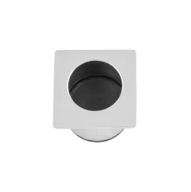 Click Here To Enlarge This Photo Of AW993PC - Alexander & Wilks Sliding Door Finger Edge Pull (Square)  - Polished Chrome