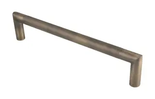 SWP1169&sol;300AB - Carlisle Brass Eurospec 300mm x 19mm Mitred Knurled Pull Handle &lpar;G304&rpar; Antique Brass