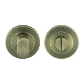SWT1016AB - Carlisle Brass Eurospec Turn & Coin Release Antique Brass