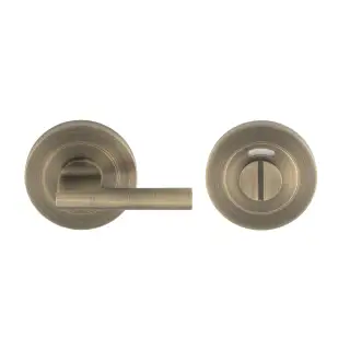 SWT1025-IAB - Carlisle Brass Eurospec Large Disabled Turn & Indicator Coin Release Antique Brass