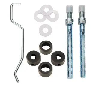 BBF1019AB - Carlisle Brass Eurospec Back to Back Fixing Pack to suit 19mm Pull Handles Antique Brass