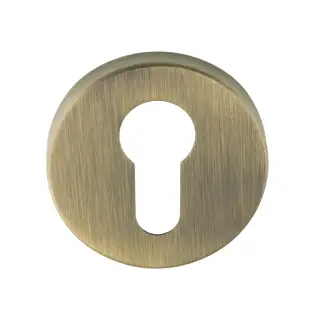 CSE1005AB - Carlisle Brass Eurospec Euro Profile Escutcheon Antique Brass