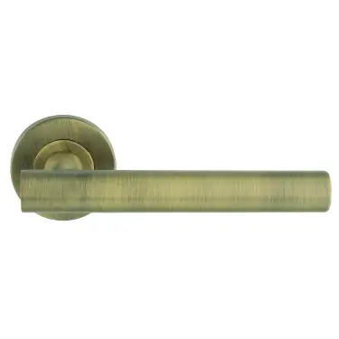Click Here To Enlarge This Photo Of CSL1194AB - Carlisle Brass Eurospec 19mm T-Bar Lever on Round Rose (G304) Antique Brass