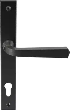 Click Here To Enlarge This Photo Of CB702000 - Mila Heritage Multipoint Door Handle 92mm c/c (211mm screw centres) - Heritage Black