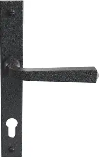 CB702001 - Mila Heritage Multipoint Door Handle 92mm c/c (211mm screw centres) - Heritage Pewter