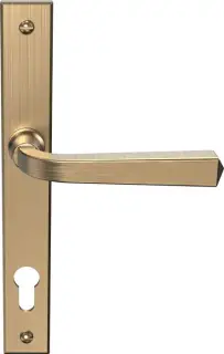 CB702008 - Mila Heritage Multipoint Door Handle 92mm c/c (211mm screw centres) - Antique Bronze