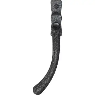 CB700543 - Mila Heritage Pear Drop Window Espag Handle (Left Hand) - Heritage Pewter