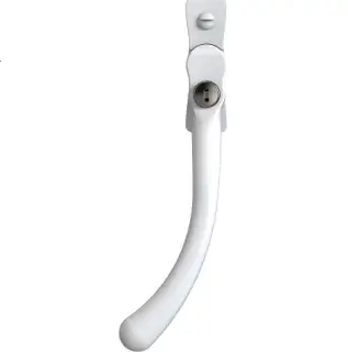 CB700603 - Mila Heritage Pear Drop Window Espag Handle (Left Hand) - White