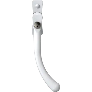 Click Here To Enlarge This Photo Of CB700602 - Mila Heritage Pear Drop Window Espag Handle (Right Hand) - White