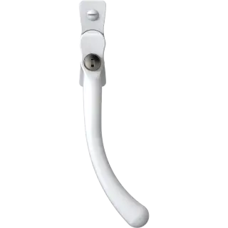 CB700602 - Mila Heritage Pear Drop Window Espag Handle (Right Hand) - White