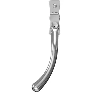 CB700633 - Mila Heritage Pear Drop Window Espag Handle (Left Hand) - Polished Chrome