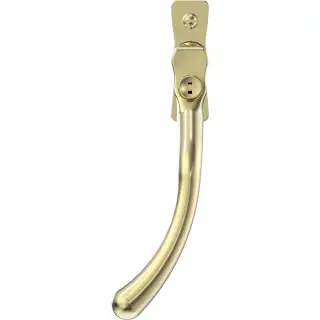 CB700663 - Mila Heritage Pear Drop Window Espag Handle (Left Hand) - Polished Gold
