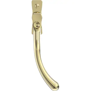 Click Here To Enlarge This Photo Of CB700662 - Mila Heritage Pear Drop Window Espag Handle (Right Hand) - Polished Gold