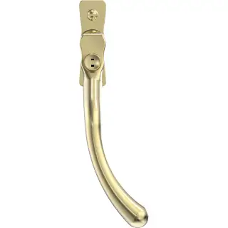 CB700662 - Mila Heritage Pear Drop Window Espag Handle (Right Hand) - Polished Gold
